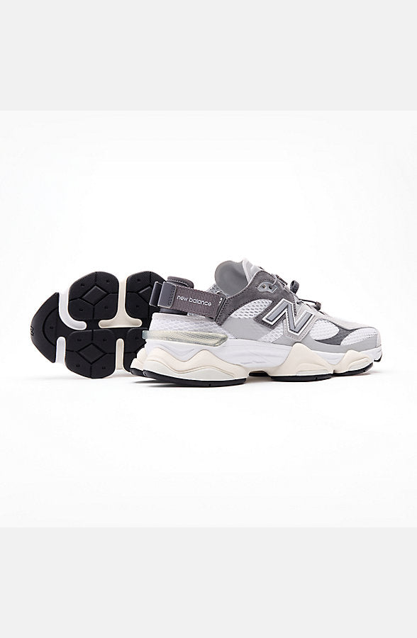 New Balance Men's 9060 Mule - Raincloud/Castlerock And White