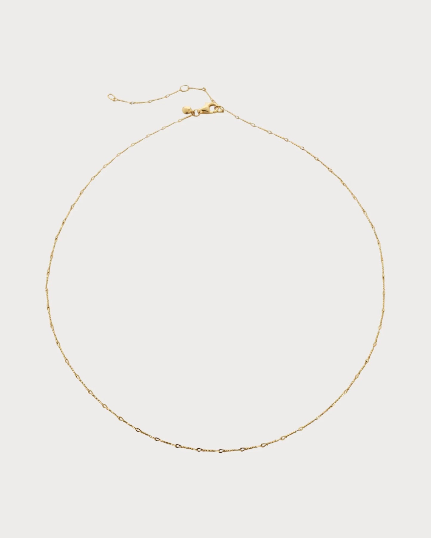 MONICA VINADER Fine Twist 18ct Yellow Gold-Plated Sterling Silver Vermeil Choker Necklace(Gold)