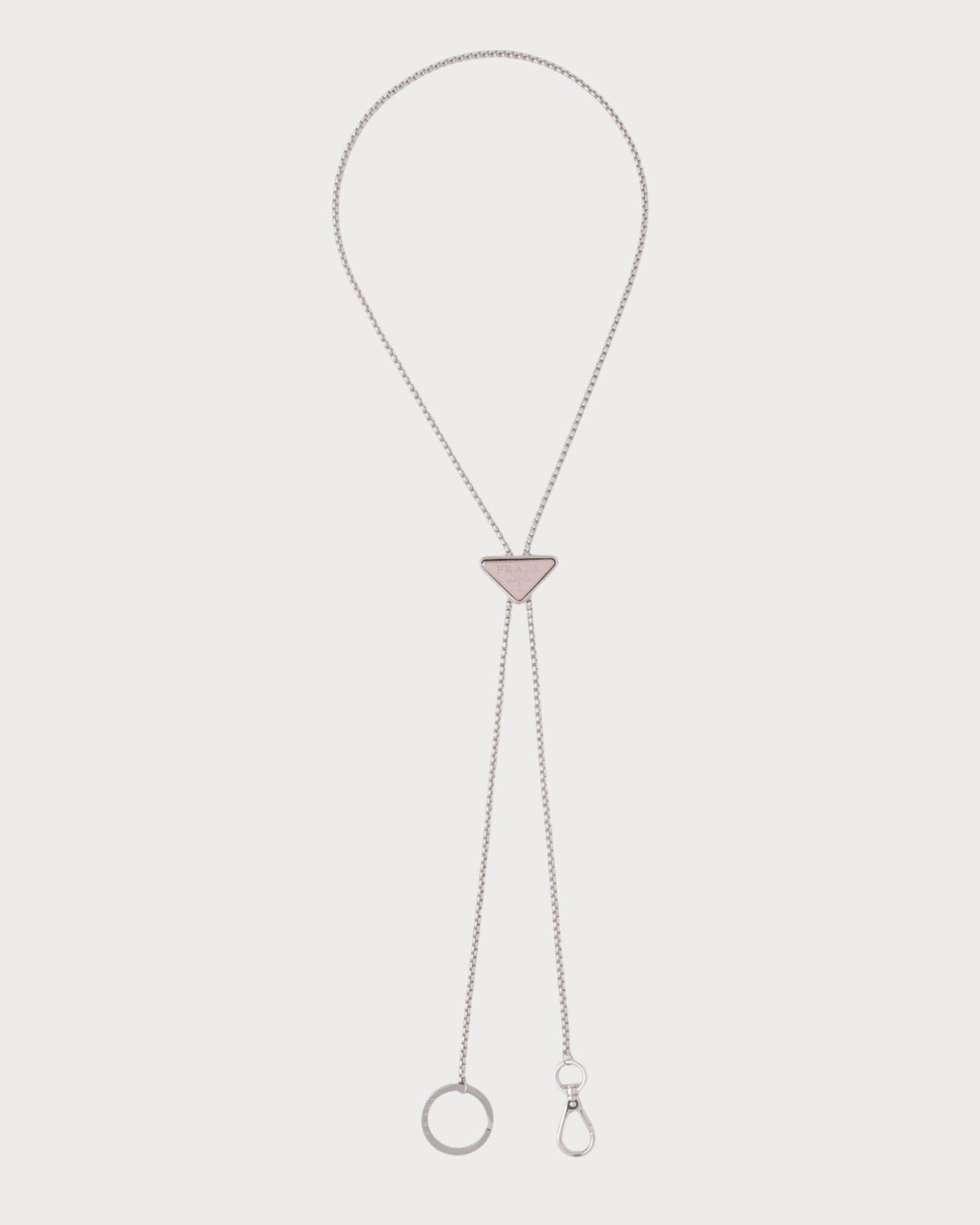 PRADA 1PS052 Metal Keychain Necklace(3 Colors)