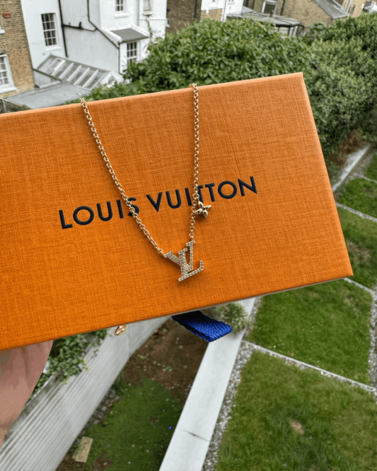 LOUIS VUITTON M00596 LV Iconic Necklace Metal(Gold)
