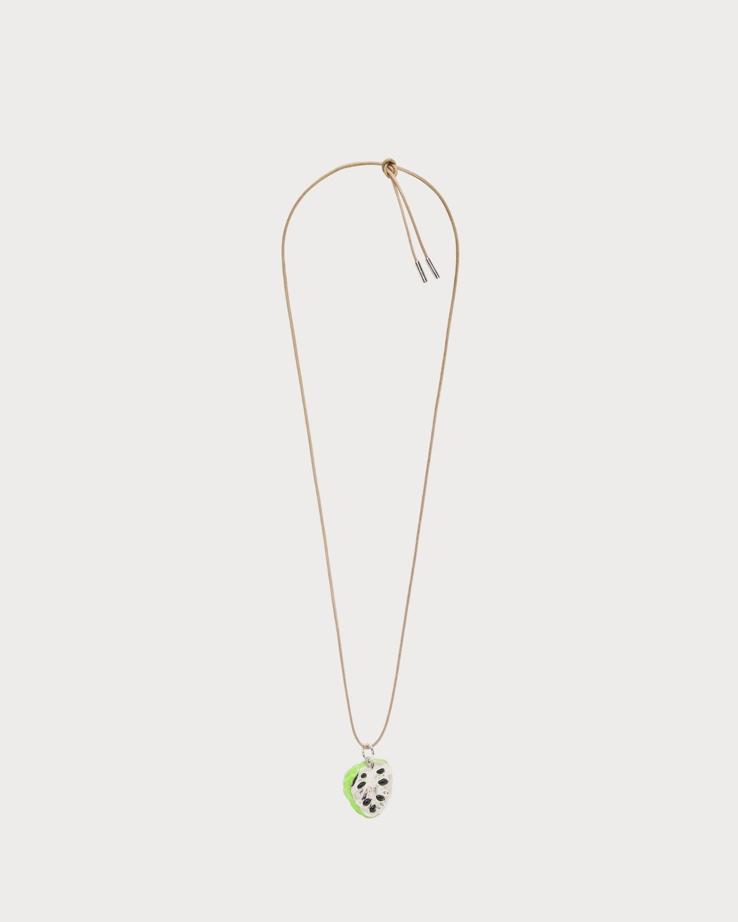 LOEWE Custard Apple Pendant eNcklace in Sterling Silver and Enamel(Gold)