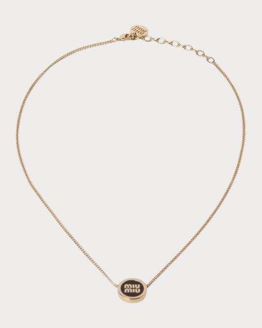 MIU MIU Metal Necklace(4 Colors)
