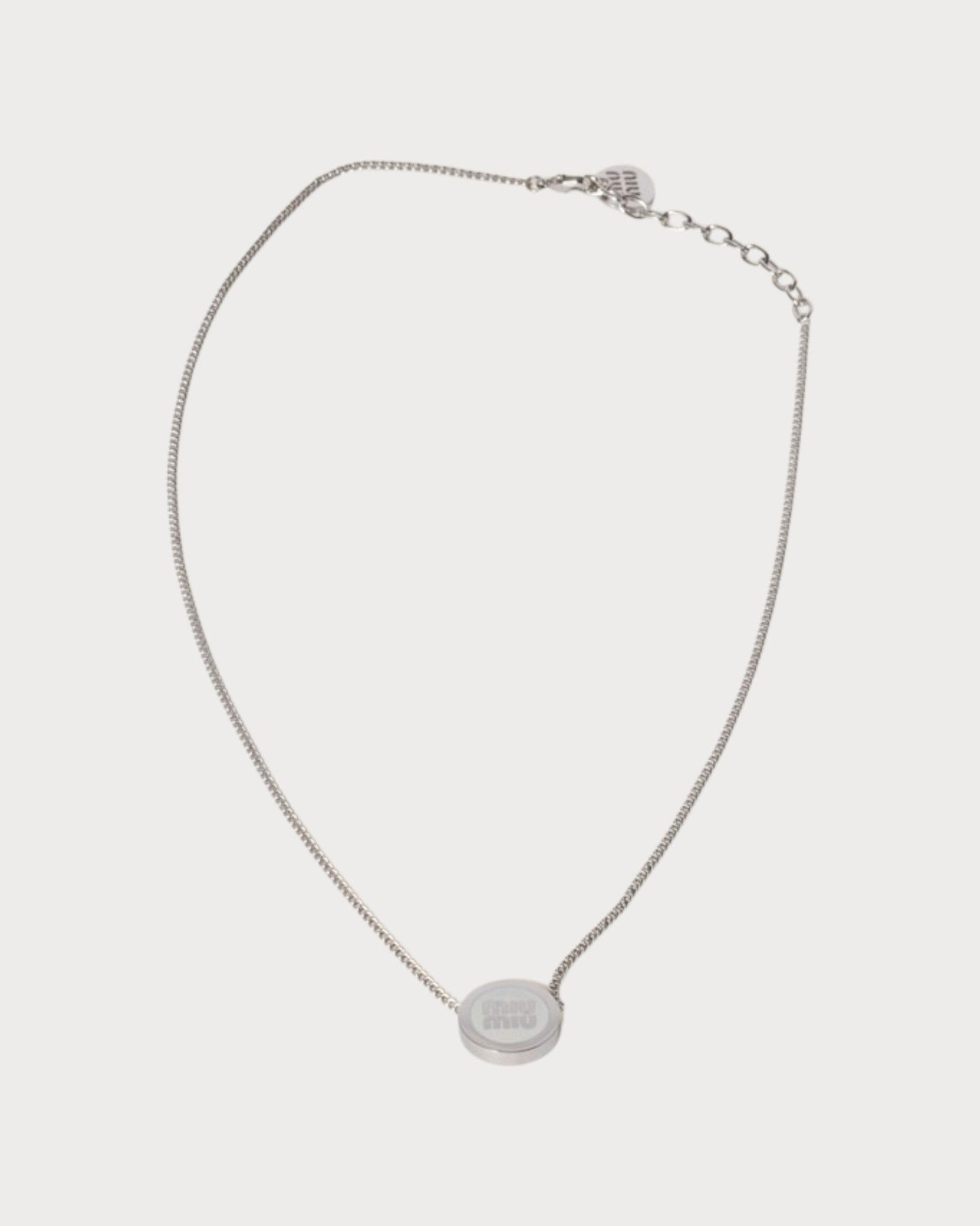 MIU MIU Metal necklace(2 Colors)