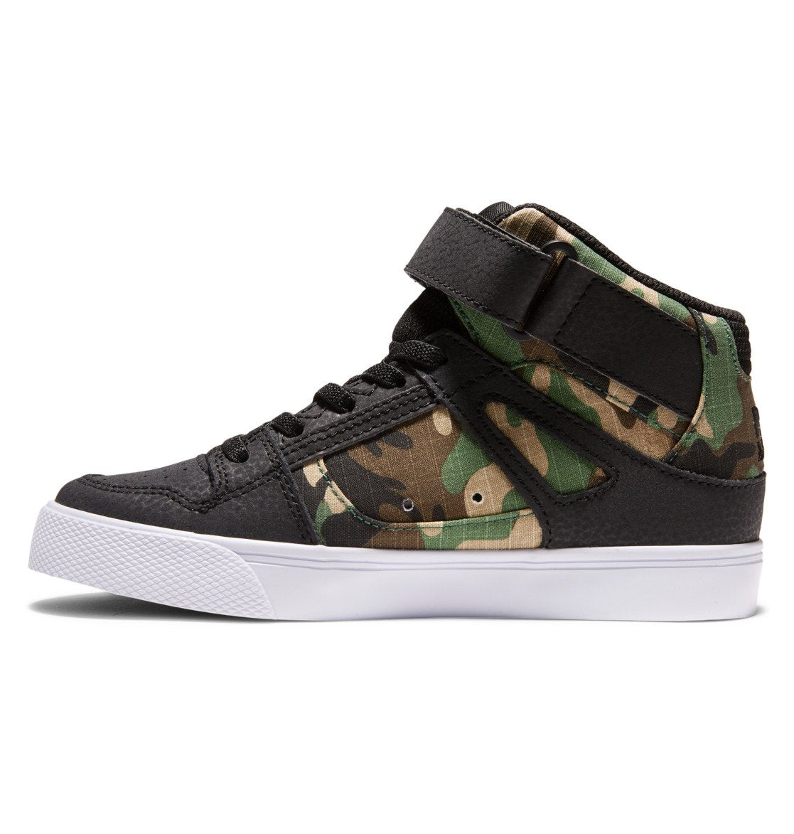 Kids' Pure High Elastic Lace High-Top Shoes