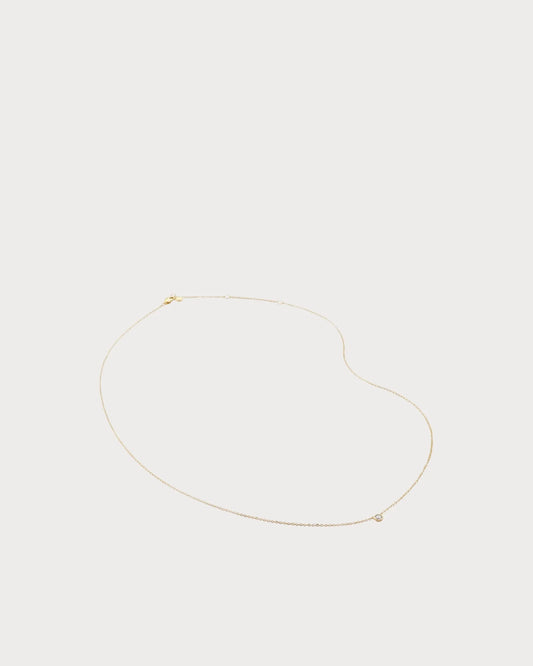 MONICA VINADER Lab-Grown Diamond Necklace 925 Silver(Gold)