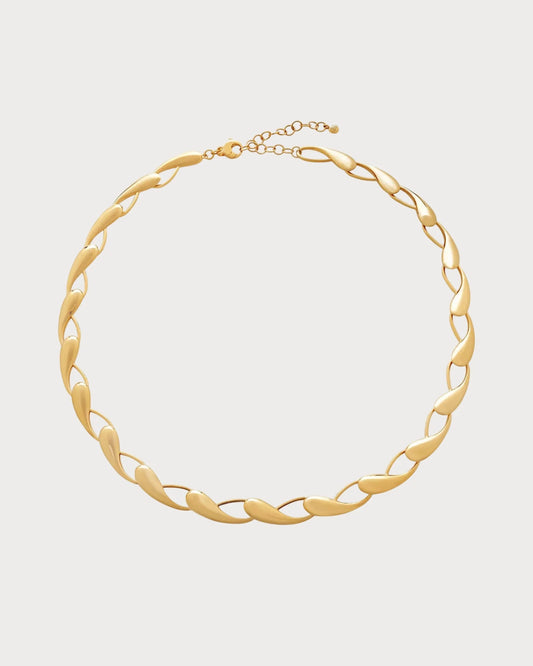 MONICA VINADER Nura 18ct Yellow-Gold Plated Vermeil Sterling Silver Choker(Gold)