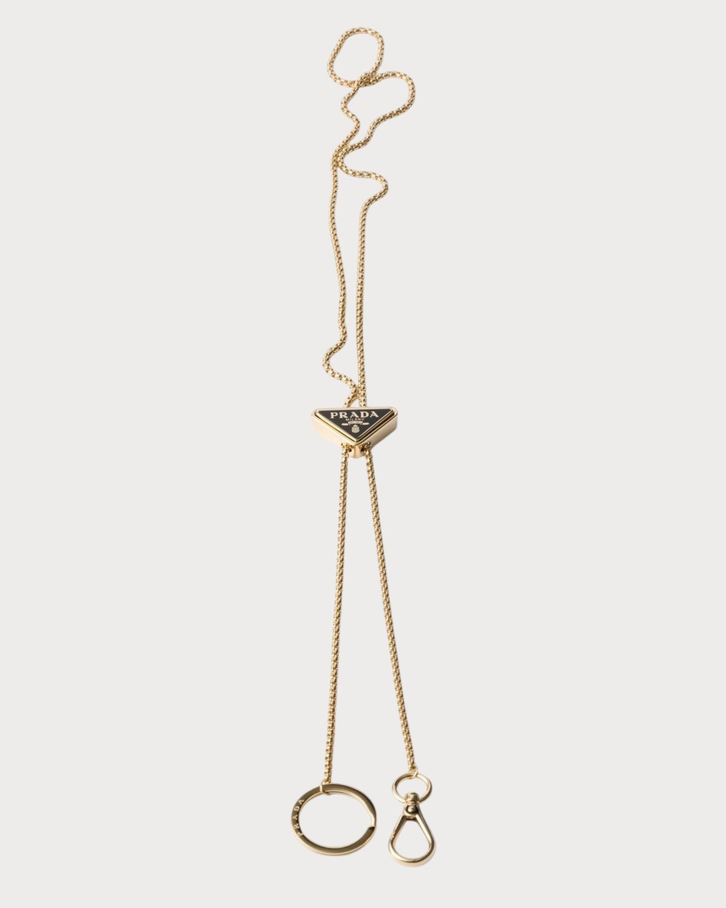 PRADA 1PS052 Metal Keychain Necklace(3 Colors)