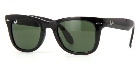 Ray-Ban Folding Wayfarer 4105 601 - As Seen On Irina Shayk & Elisabeth Moss