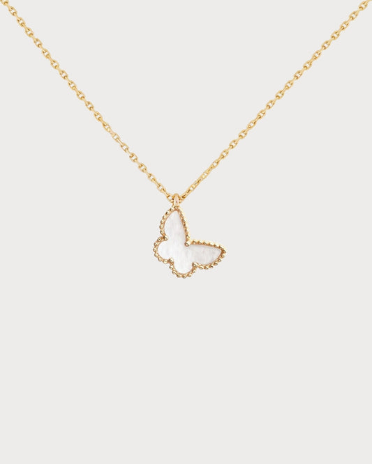VAN CLEEF & ARPELS Sweet Butterflies Pendant 18k Yellow Gold(Yellow Gold)