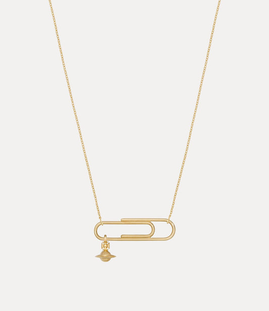 VIVIENNE WESTWOOD Pimlico Pendant Necklace(Gold)