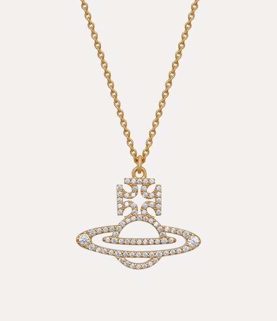 VIVIENNE WESTWOOD Trudy Pendant Necklace(Gold)